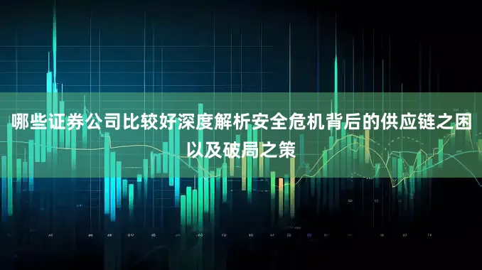 哪些证券公司比较好深度解析安全危机背后的供应链之困以及破局之策