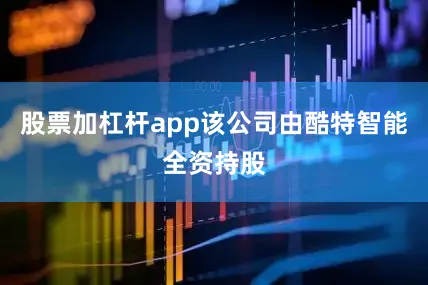 股票加杠杆app该公司由酷特智能全资持股