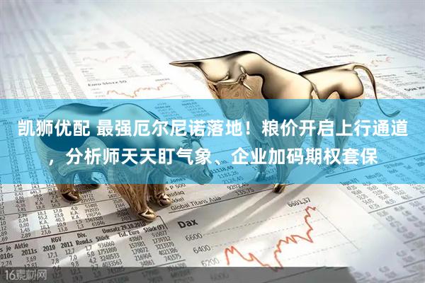 凯狮优配 最强厄尔尼诺落地！粮价开启上行通道，分析师天天盯气象、企业加码期权套保